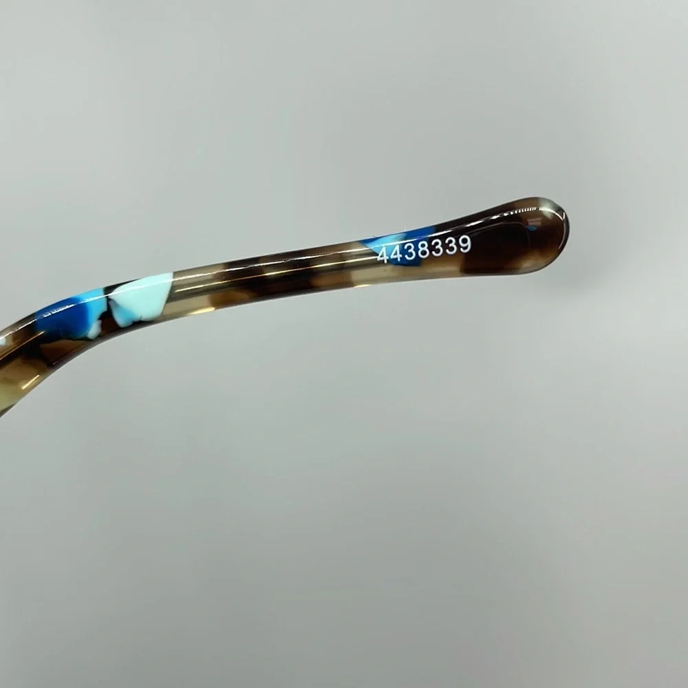 Artsy Colorful Zenni Optical Cat-Eye / Round Tortoise Glasses Frames